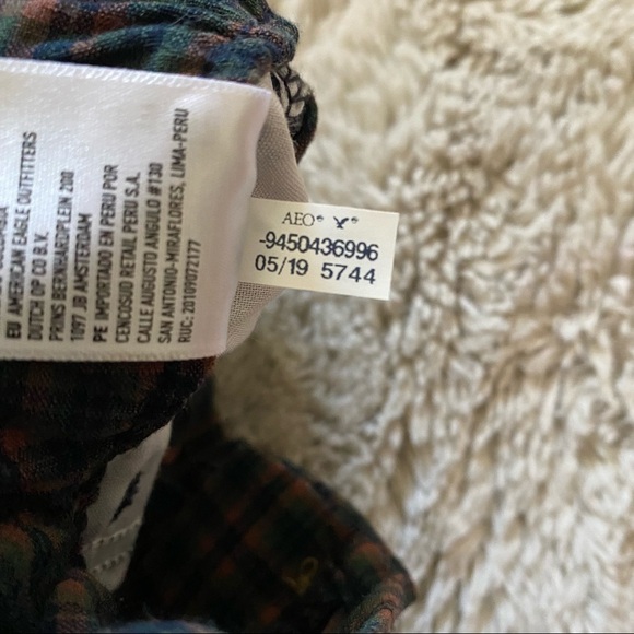 American Eagle Plaid Mom Shorts 10 - Picture 10 of 10